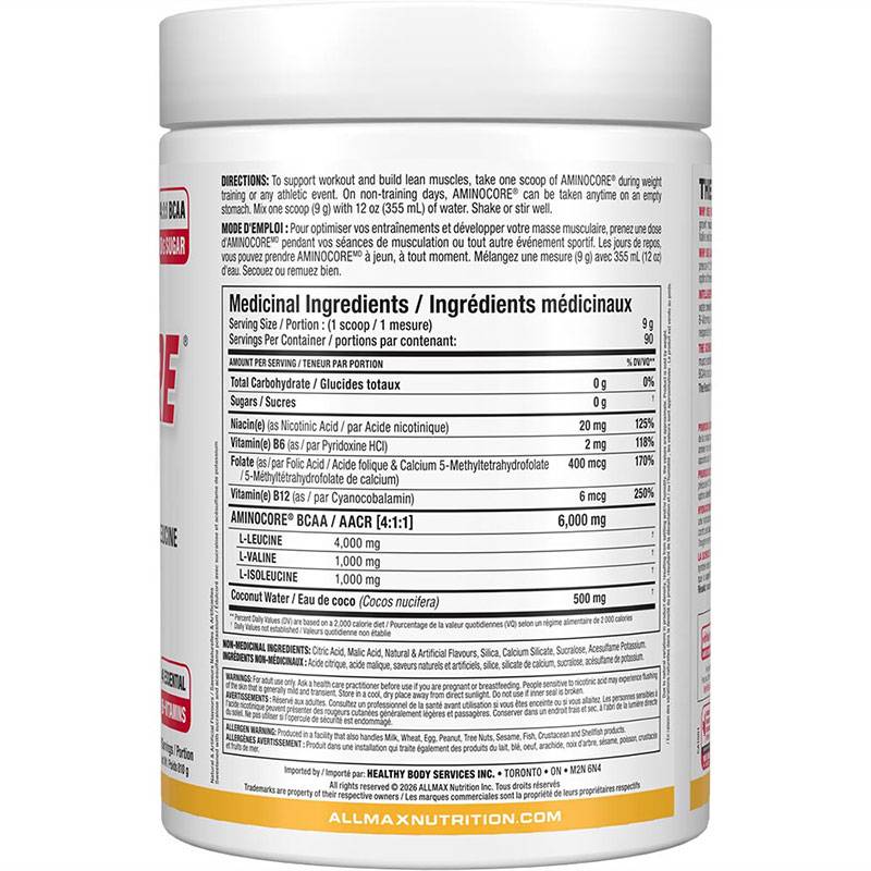 Allmax Aminocore 810g
