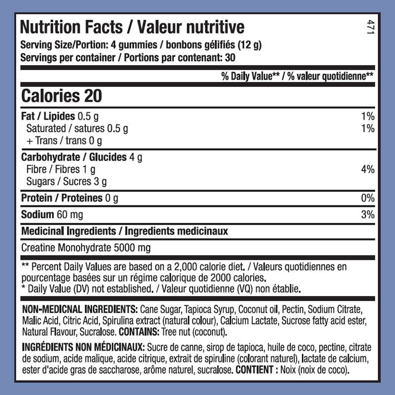 ANS Creatine Gummies 120 jujubes