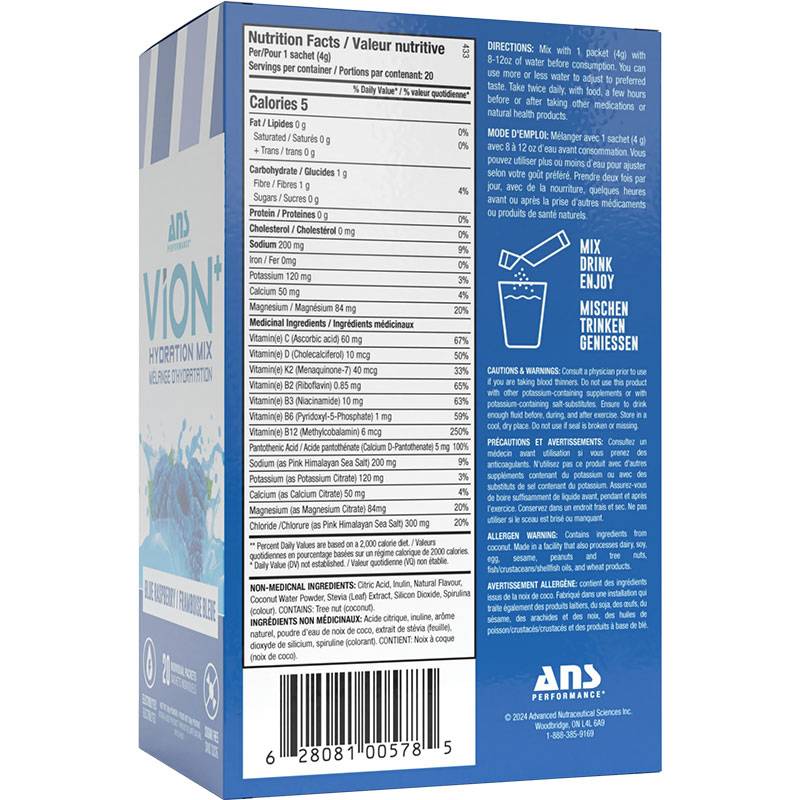 ANS ViON+ Hydration Mix 20x4g