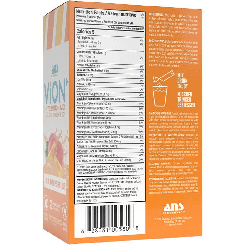 ANS ViON+ Hydration Mix 20x4g