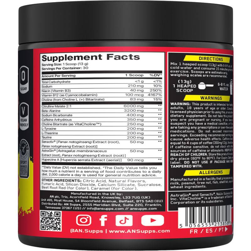 ABE Ultimate Pre-workout 390g