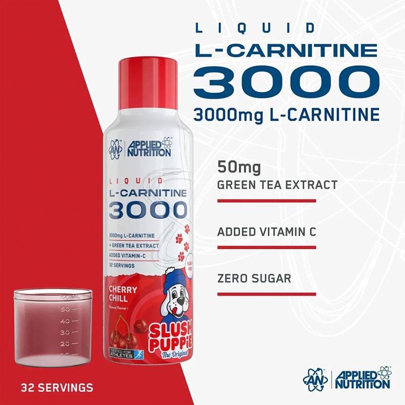 Applied Nutrition Liquid L-Carnitine 3000 (480ml)