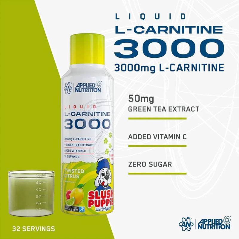 Applied Nutrition Liquid L-Carnitine 3000 (480ml)
