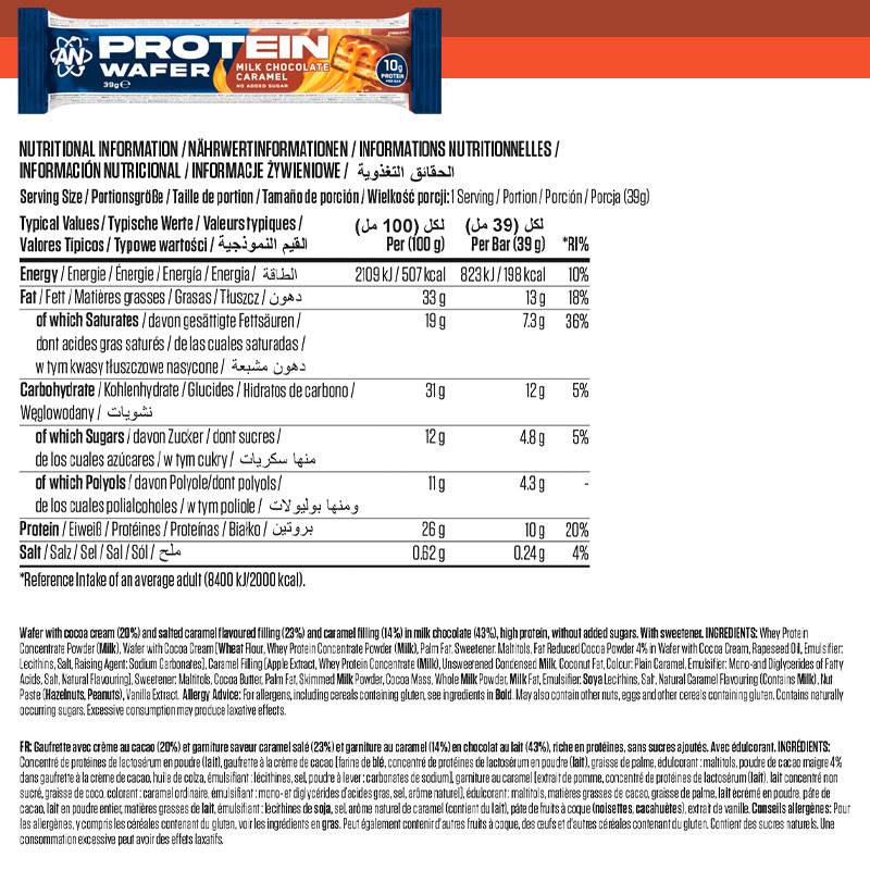 Applied Nutrition Barre Gaufrée Protéinée