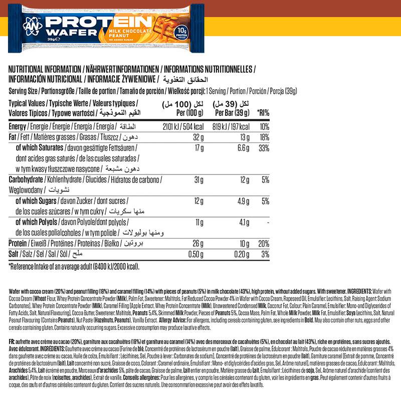 Applied Nutrition Barre Gaufrée Protéinée