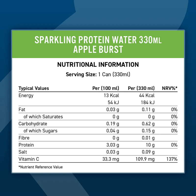 Applied Nutrition Sparkling Water 330ml
