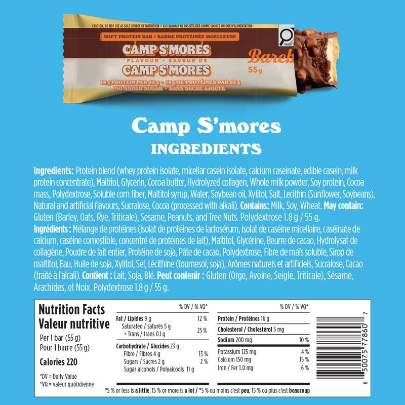Barebells Soft Protein Bar - Boite de 12 barres