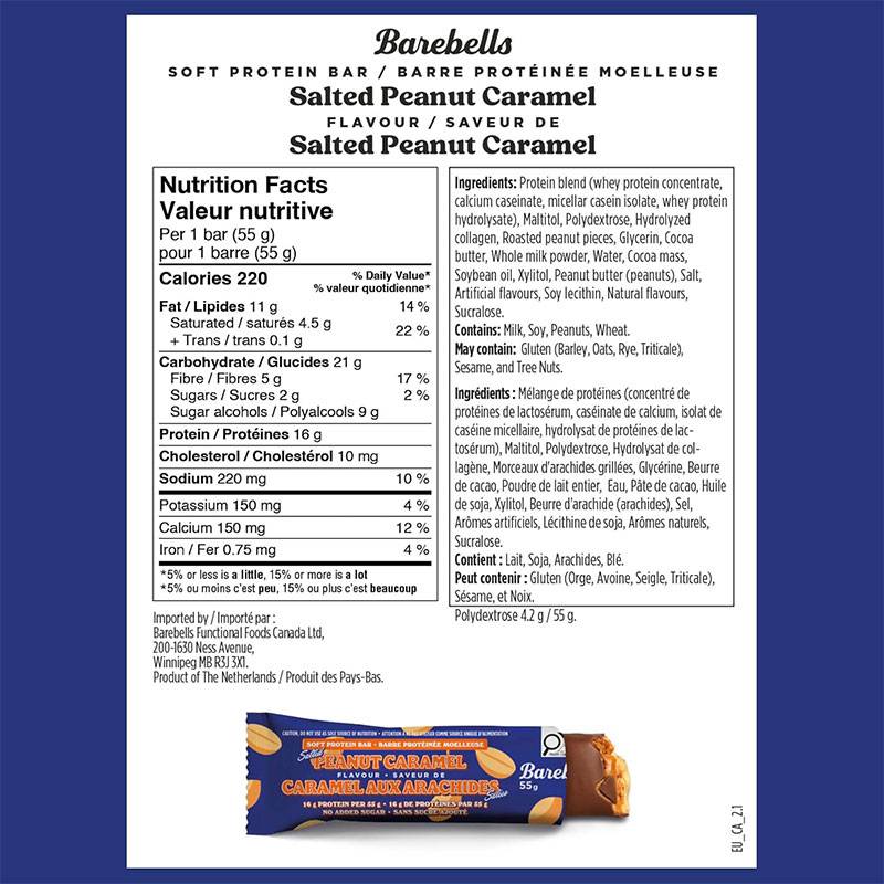 Barebells Soft Protein Bar - Boite de 12 barres