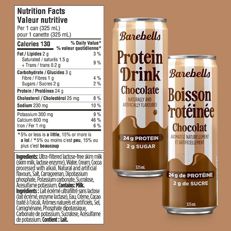Barebells Protein Drink RTD Case