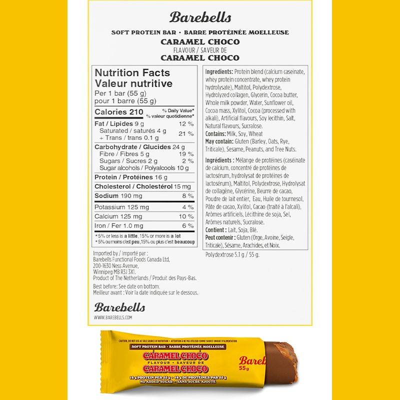 Barebells Soft Protein Bar - Boite de 12 barres