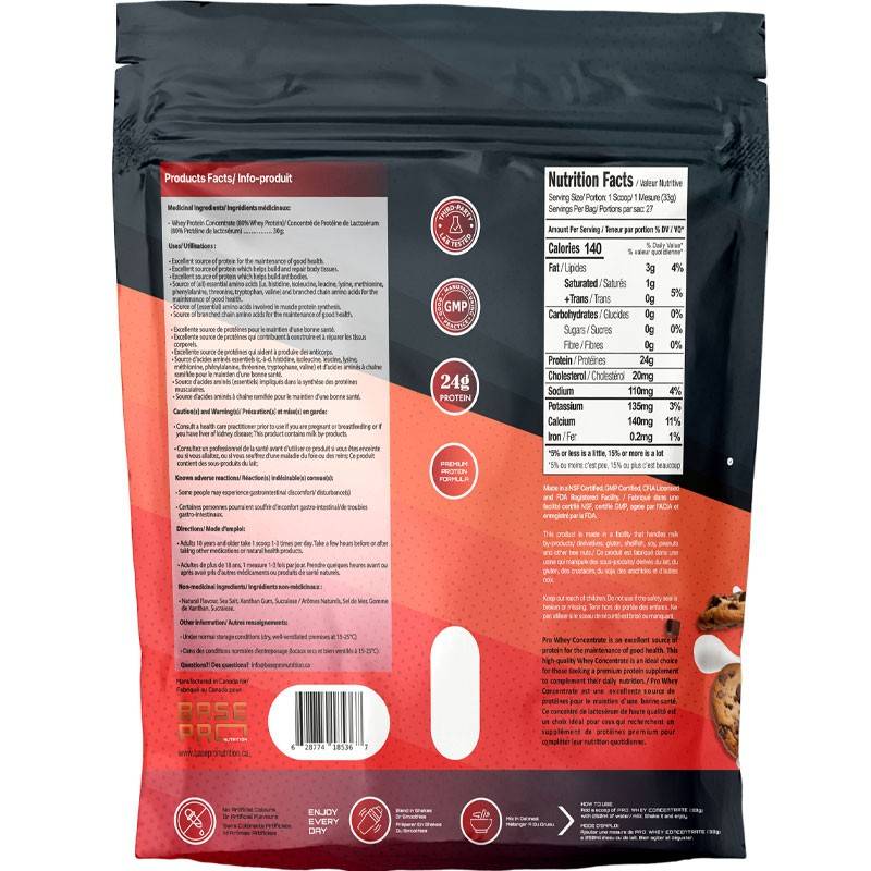 Base Pro Nutrition Pro Whey Concentrate 2lb