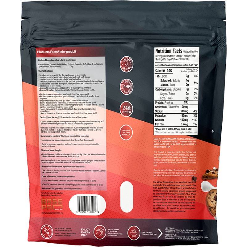 Base Pro Nutrition Pro Whey Concentrate 5lb