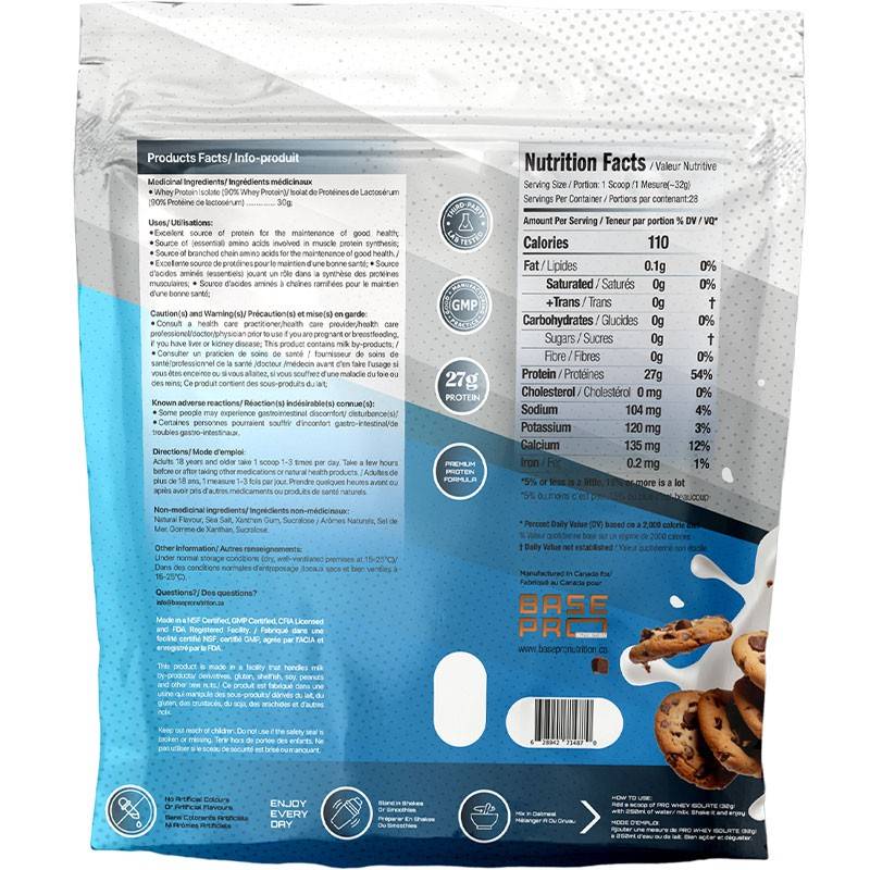 Base Pro Nutrition Pro Whey Isolate 2lb