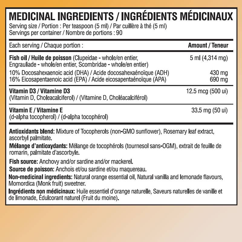 Believe Omega 3 + D3 & E 450ml