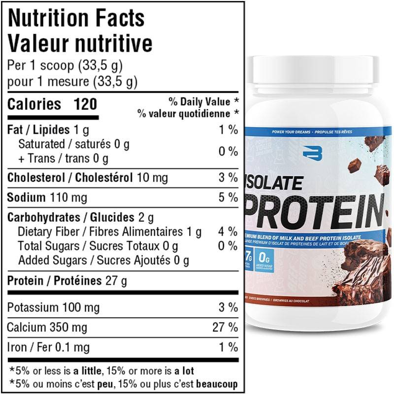 Believe Supplements Isolate Protein 1.76lb