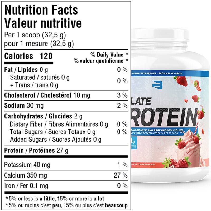 Believe Supplements Isolate Protein 4.4lb