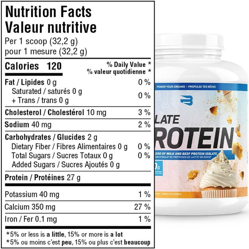 Believe Supplements Isolate Protein 4.4lb