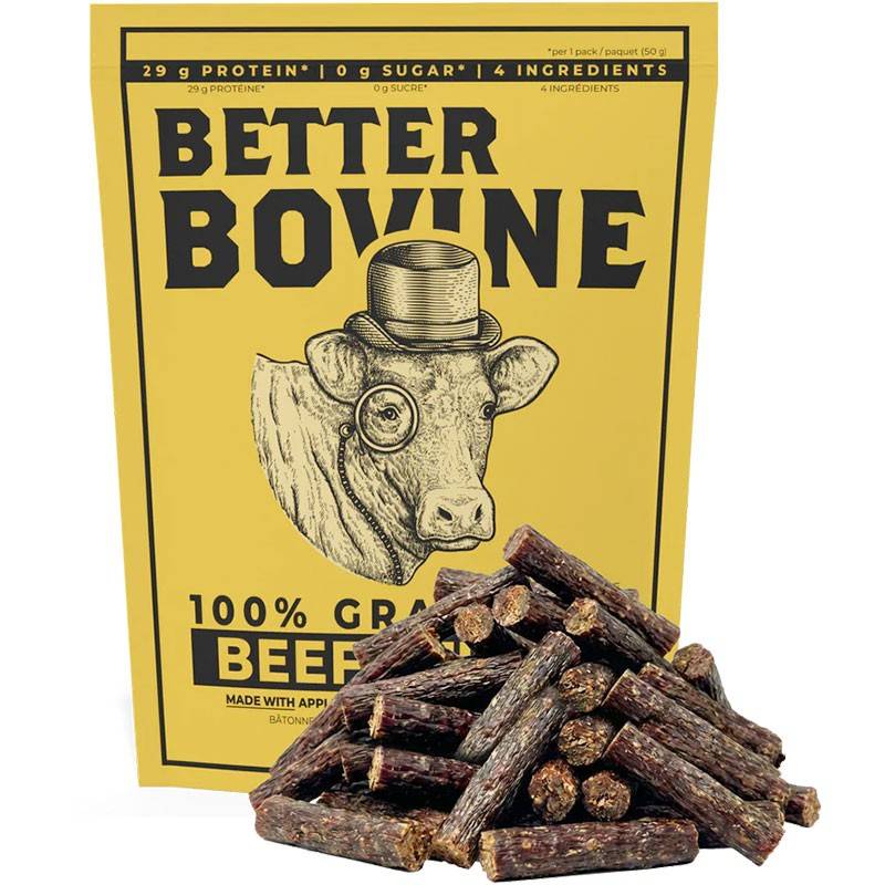 Better Bovine100% Grass-Fed Beef Sticks