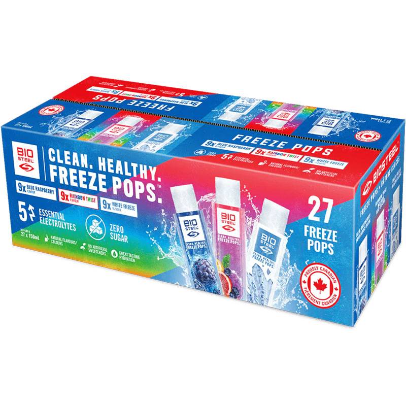 Biosteel Essential Electrolytes Freeze Pops