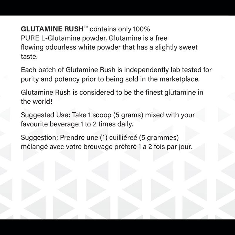 BioX Glutamine Rush 1000g (200 Servings)