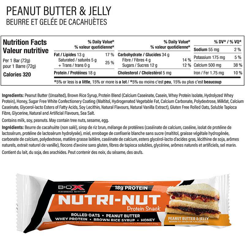 Barre individuelle Biox Nutri-Nut