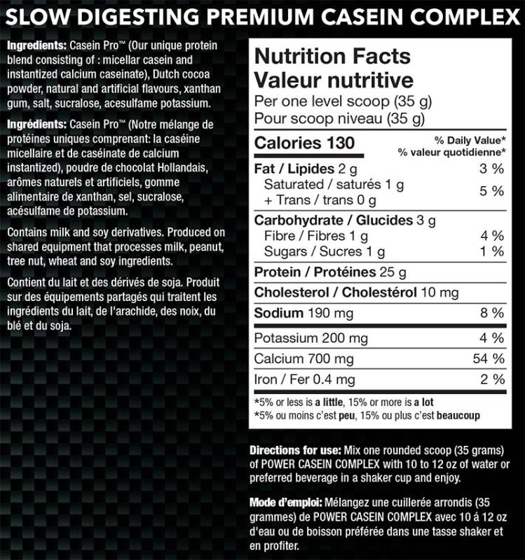 Biox Power Casein Complex 5lb
