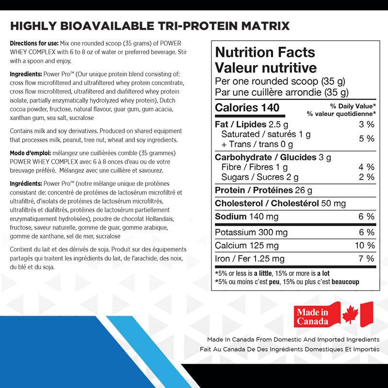Biox Power Whey Complex 800g