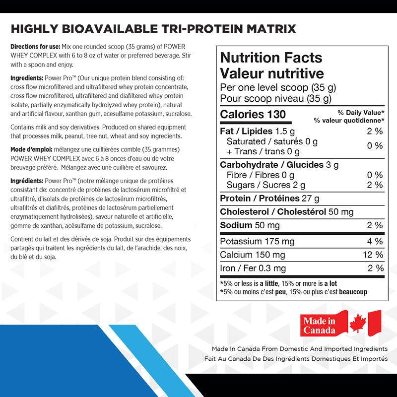 Biox Power Whey Complex 800g