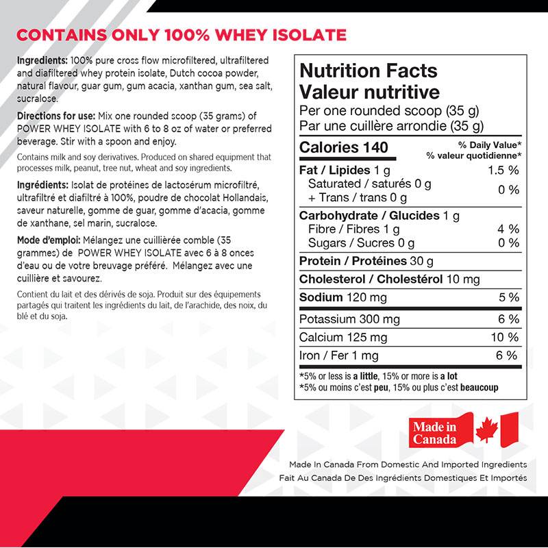 Biox Power Whey Isolate 908g