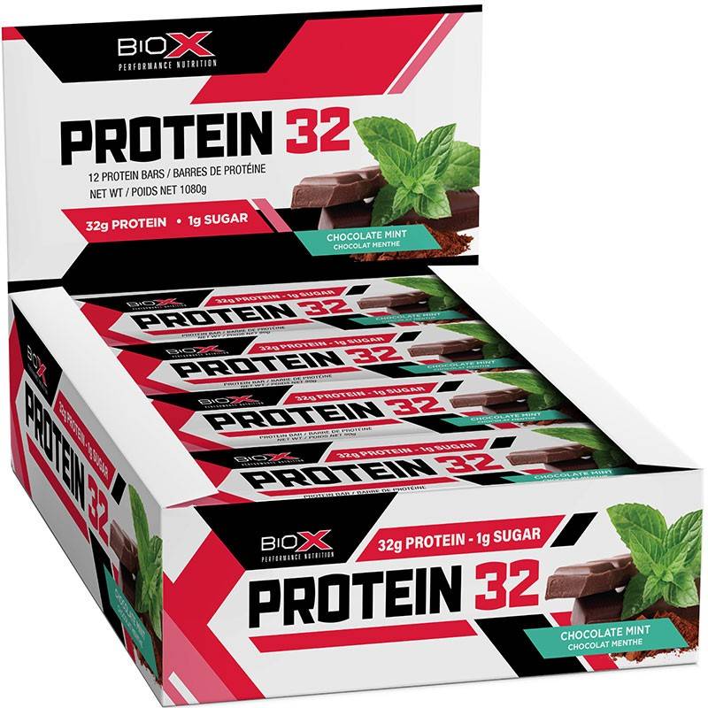 BioX Protein 32 Box Bars