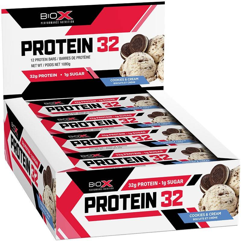 BioX Protein 32 Box Bars