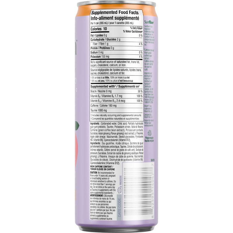 Bloom boisson énergisante 355ml