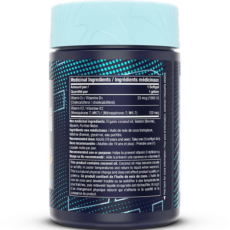 Blue Star Vitamin D3 + K2 - 240 Softgels