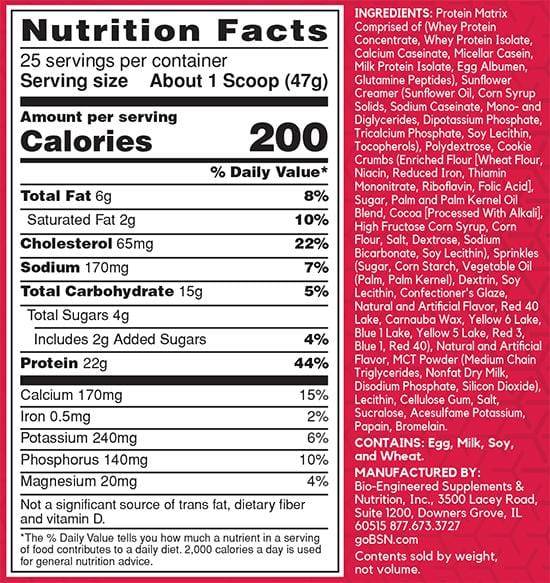 BSN Syntha-6 Coldstone 2.91lb