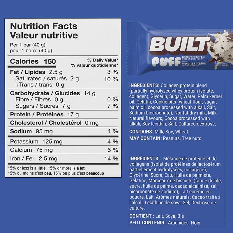 Built Bar Puffs (Single)