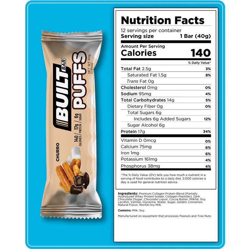 Built Bar Puffs (Box of 12)