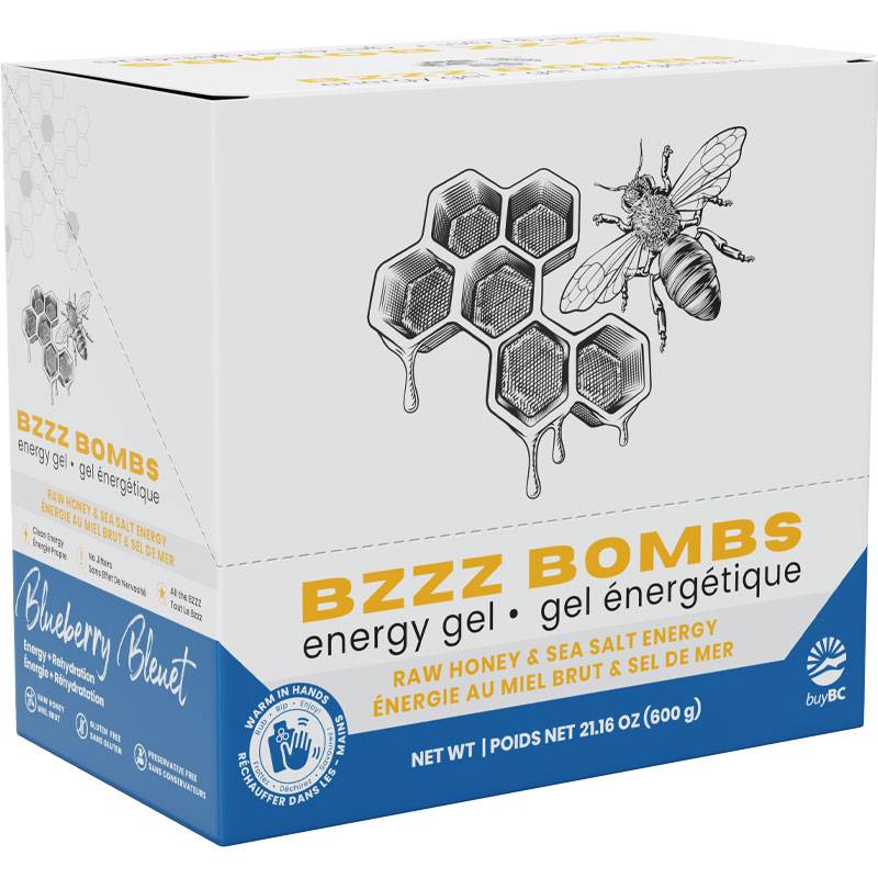 Bzzz Bombs Box of Energy Gels 24ct
