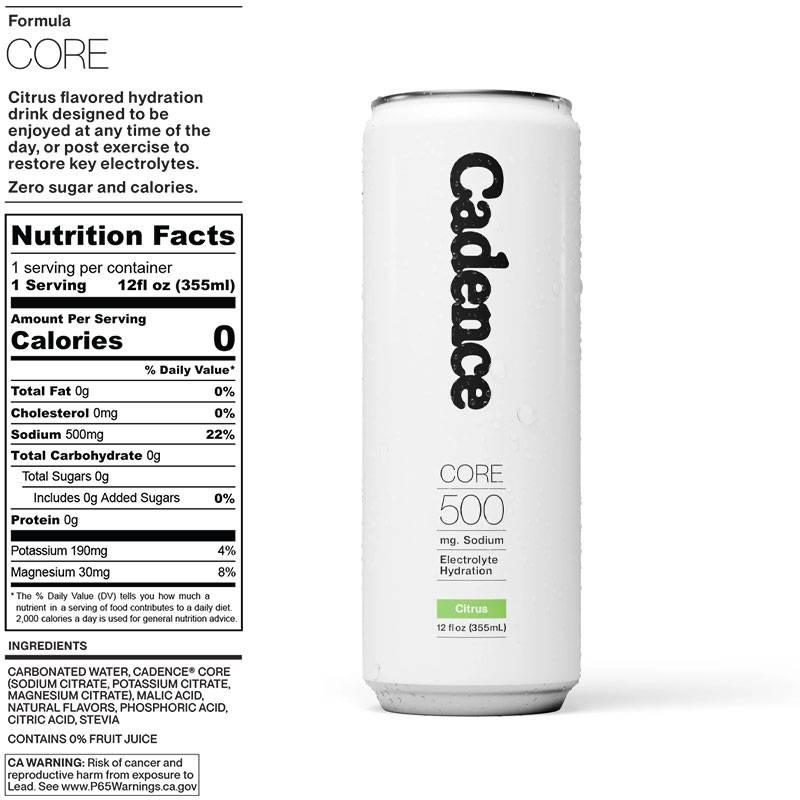 Cadence Hydration RTD Case