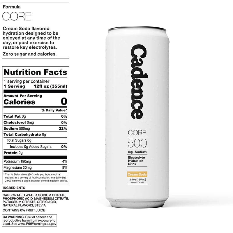 Cadence Hydration RTD Case