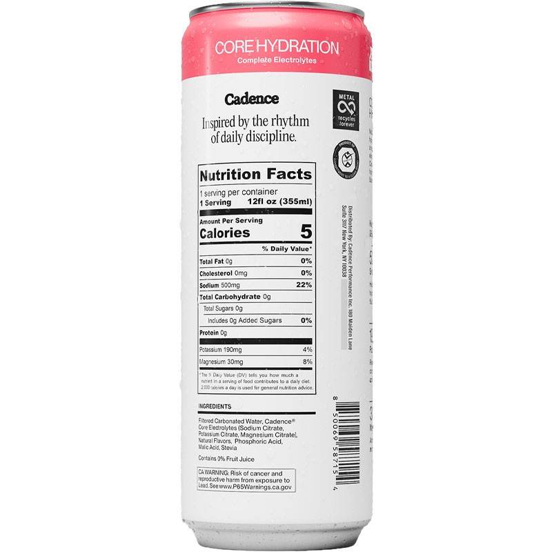 Cadence Hydration RTD Case