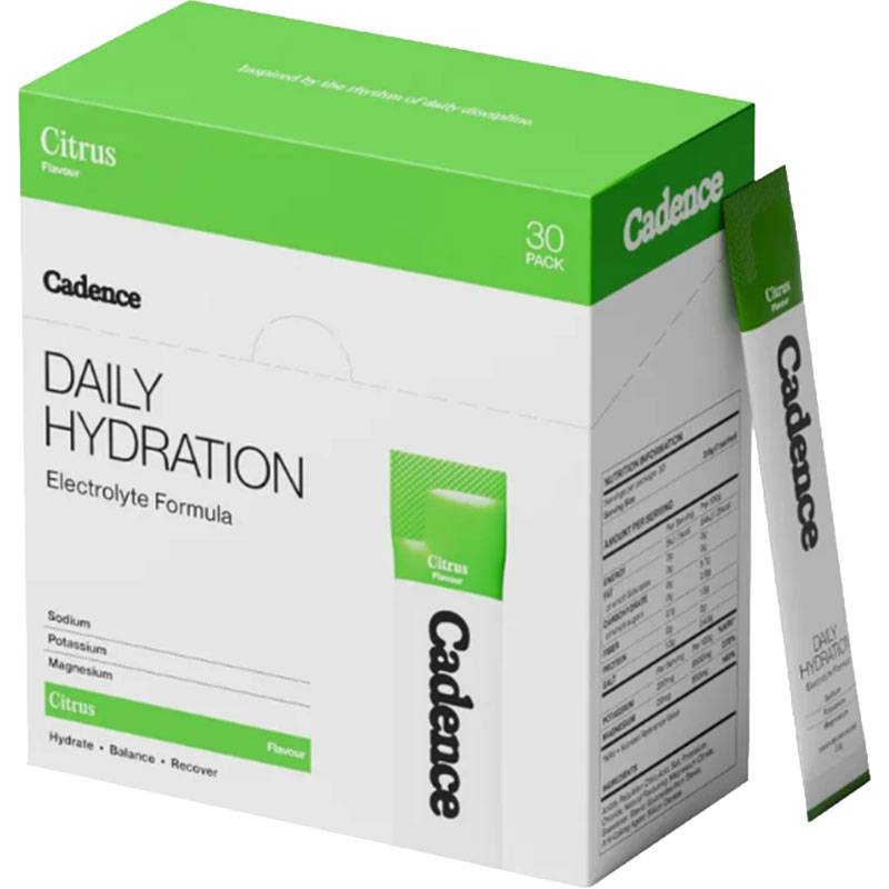 Cadence Core Hydration Sachets Box