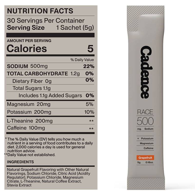 Cadence Core Hydration Sachets Box