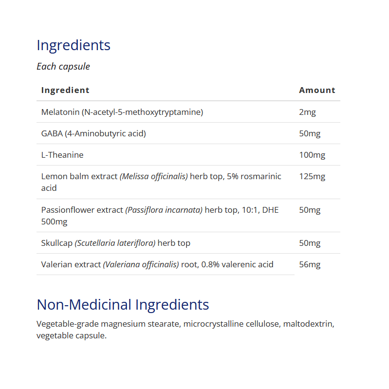 CanPrev Sleep-Reset Melatonin 90 caps