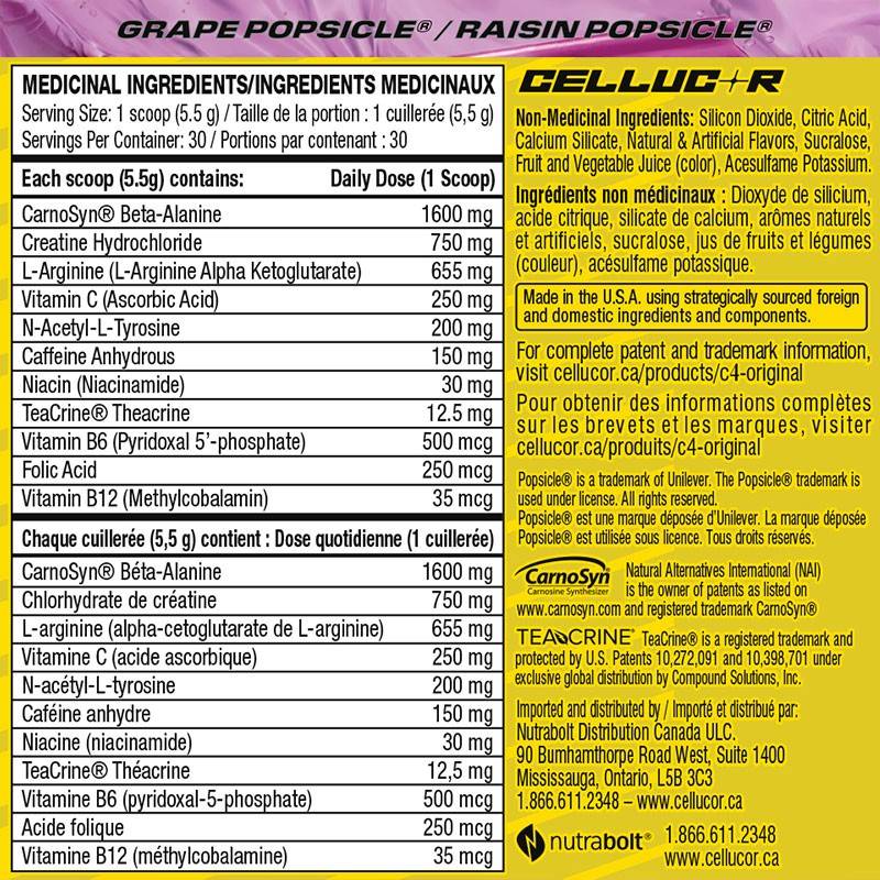 Cellucor C4 Original 195g