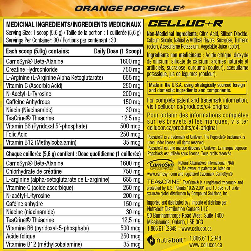Cellucor C4 Original 195g