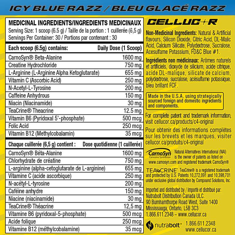Cellucor C4 Original 195g