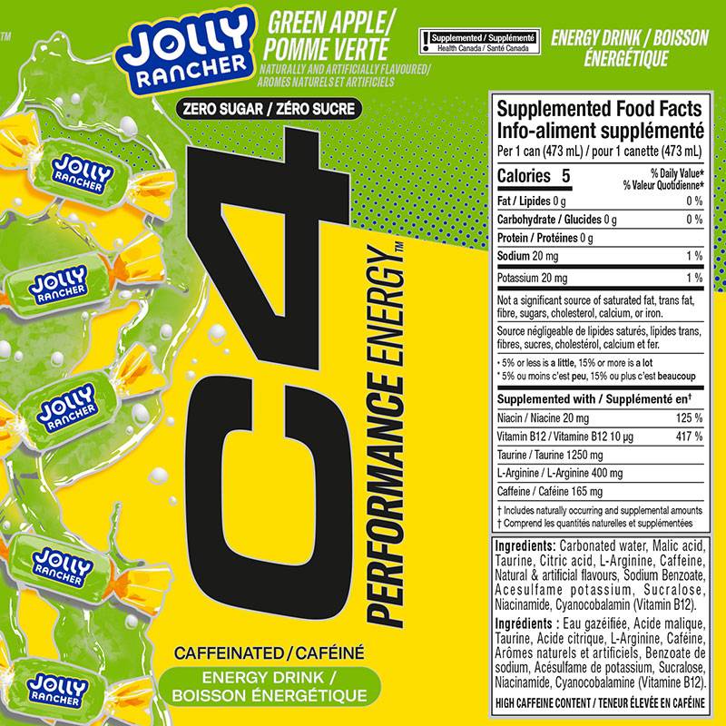 Cellucor C4 Energy Drink RTD 12 x 473ml / Case