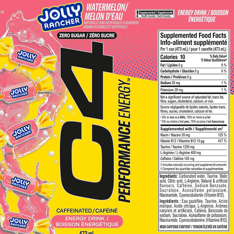 Cellucor C4 Energy Drink RTD 12 x 473ml / Case