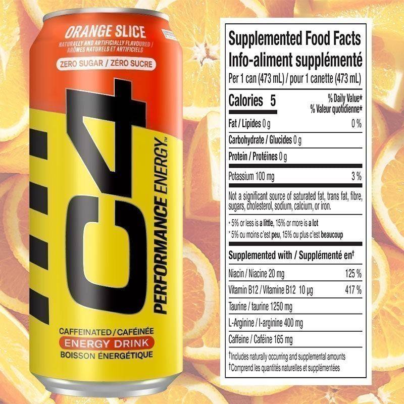 Cellucor C4 Energy Drink RTD 473ml / Single