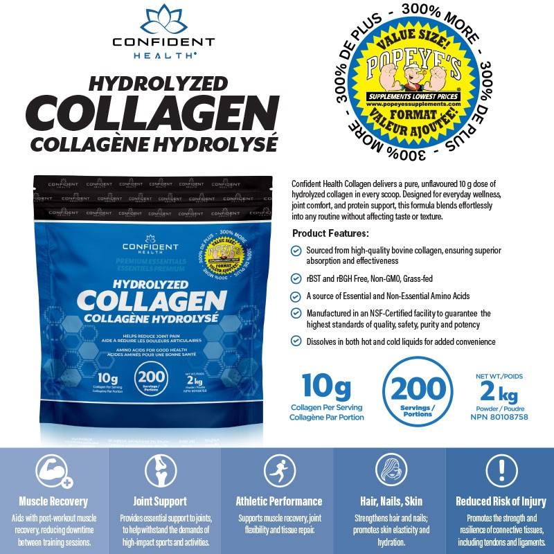 Confident Sports Collagène 2kg